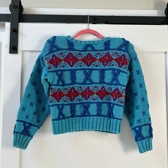 Vintage Liz Claiborne Funky Knit Sweater - Picture 4 of 4